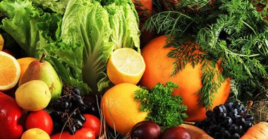 Dieta de emagrecimento baseada em frutas e legumes