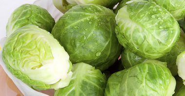 Couve de Bruxelas: Abundância de vitamina C e fibras