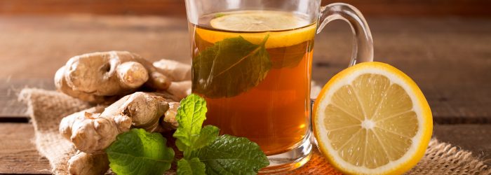 chá de gengibre