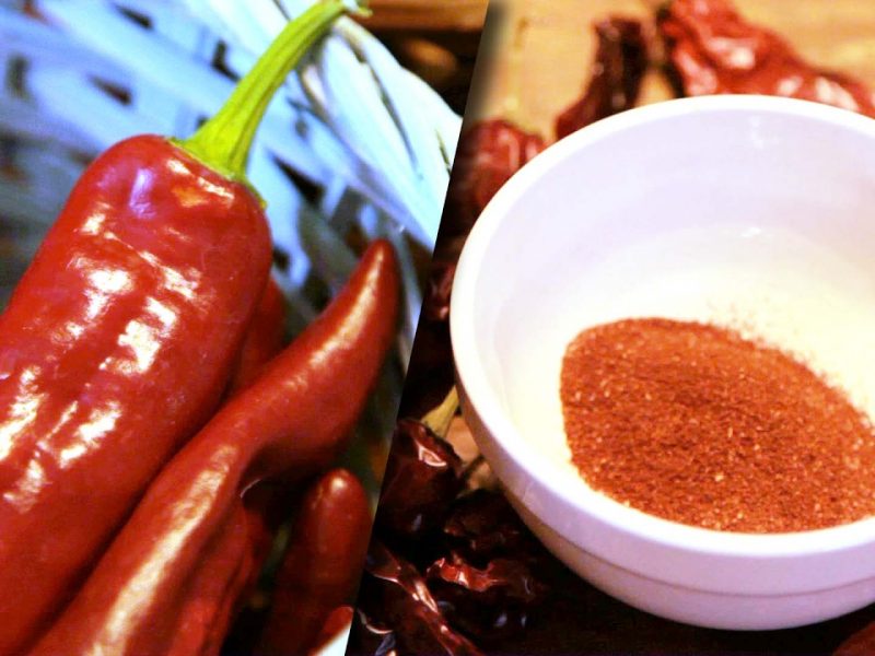 Páprica Apimente as refeições de forma